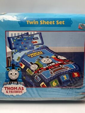 Thomas & Friends 3 Piece Twin Sheet Set by Dan River NEW Percy Tank Engine